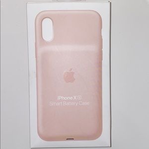 iPhone XS Smart Battery Case Pink Sand